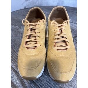 OluKai Koheo 10525-GSGS‎ Ginger Suede Leather Sneakers Men's 9.5 Lightweight